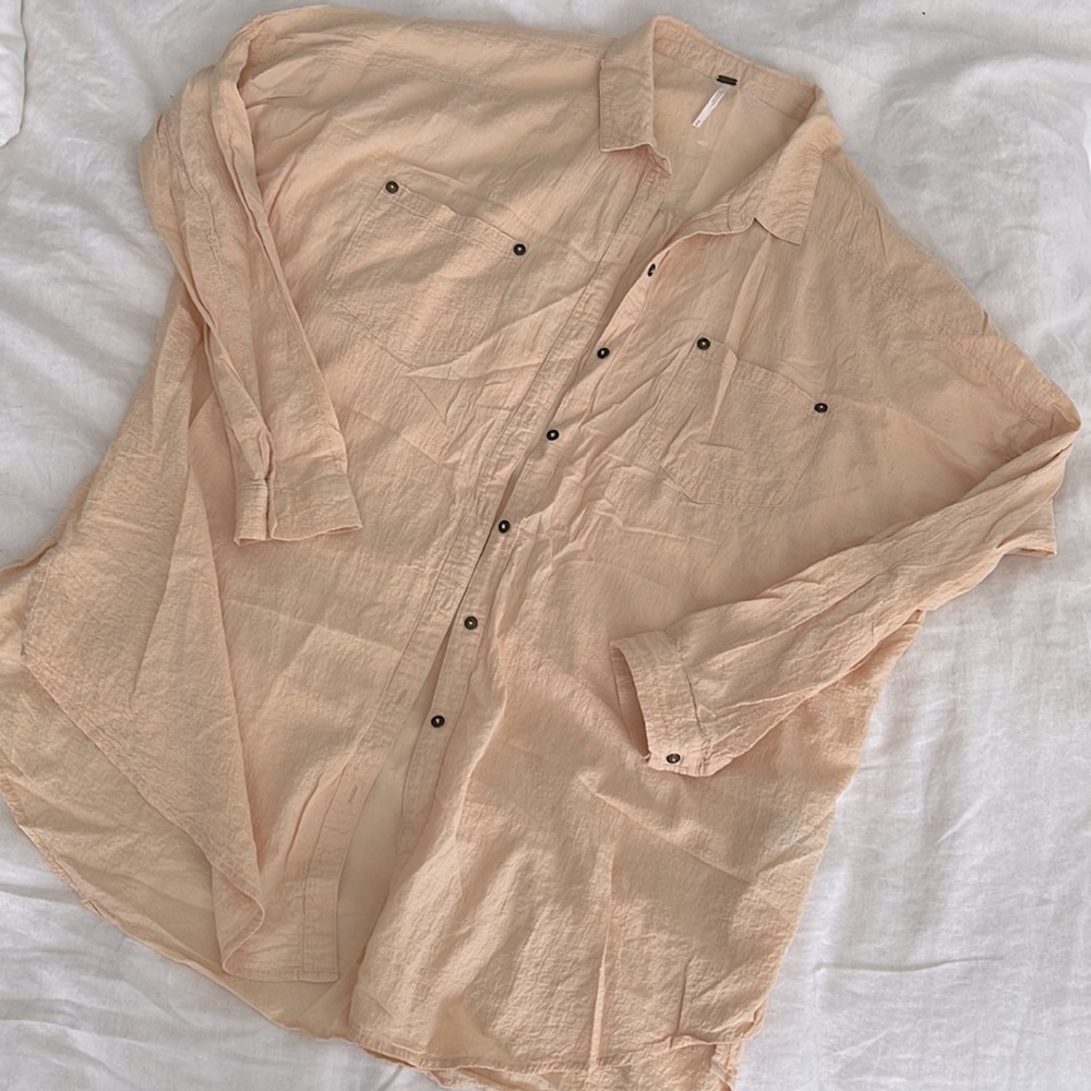 Free people button down